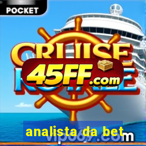 analista da bet